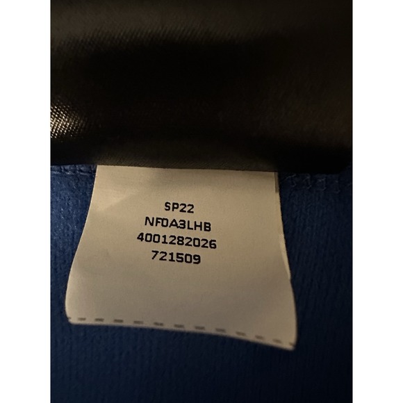 The North Face Men's Medium Chicago Sky Wintrust Bank Blue Quarter Zip - Picture 7 of 11